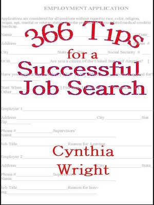 cover image of 366 Tips for a Successful Job Search